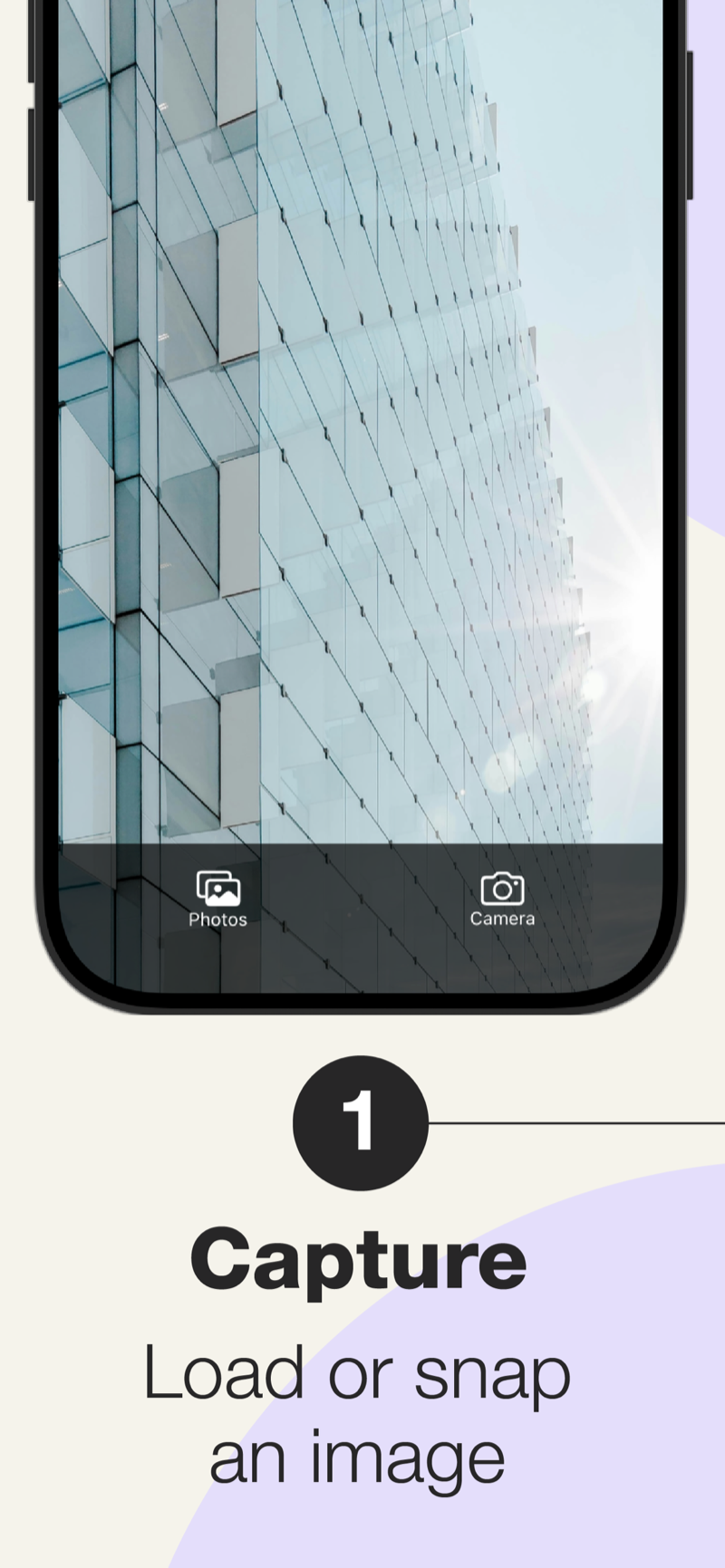 Step 1 — Capture: load or snap an image in Angulus